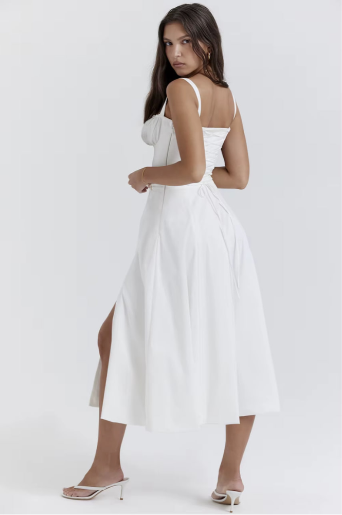 Sommerliches Korsettkleid