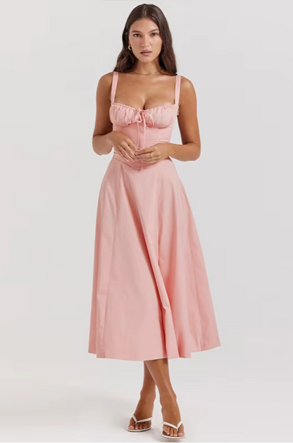 Sommerliches Korsettkleid