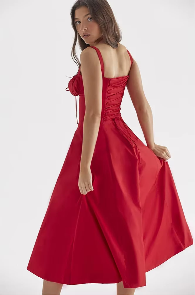 Sommerliches Korsettkleid